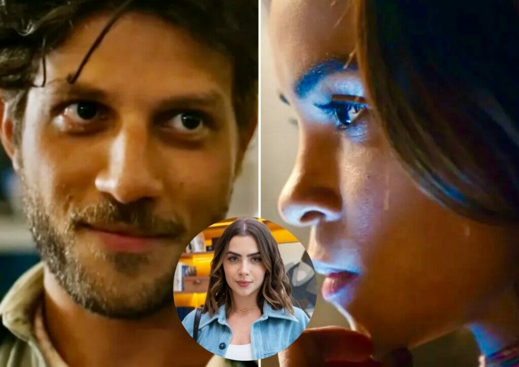 Ari (Chay Suede, Brisa (Lucy Alves) e Chiara (Jade Picon) em Travessia