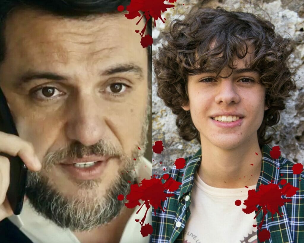 Moretti (Rodrigo Lombardi) e Rudá (
