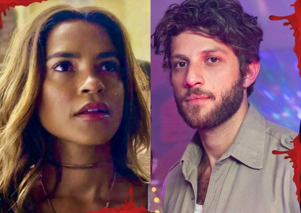 Brisa (Lucy Alves) e Ari (Chay Suede) em Travessia