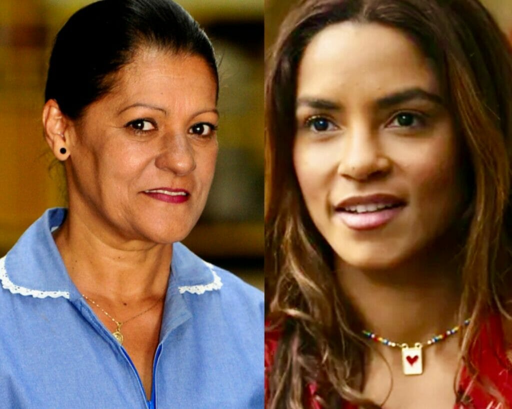 Creusa (Luci Pereira) e Brisa (Lucy Alves) em Travessia