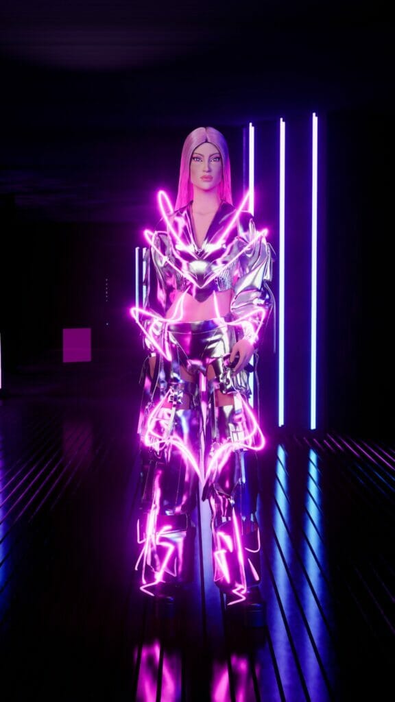 Pink, avatar de Bianca Andrade no Metaverso