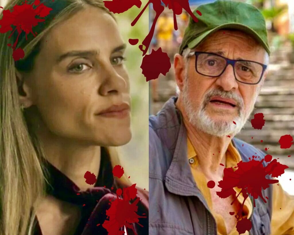 Sara (Isabelle Nassar) e Dante (Marcos Caruso) em Travessia