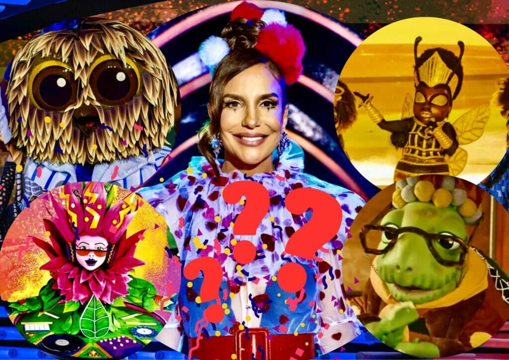 Ivete Sangalo nos bastidores do The Masked Singer Brasil