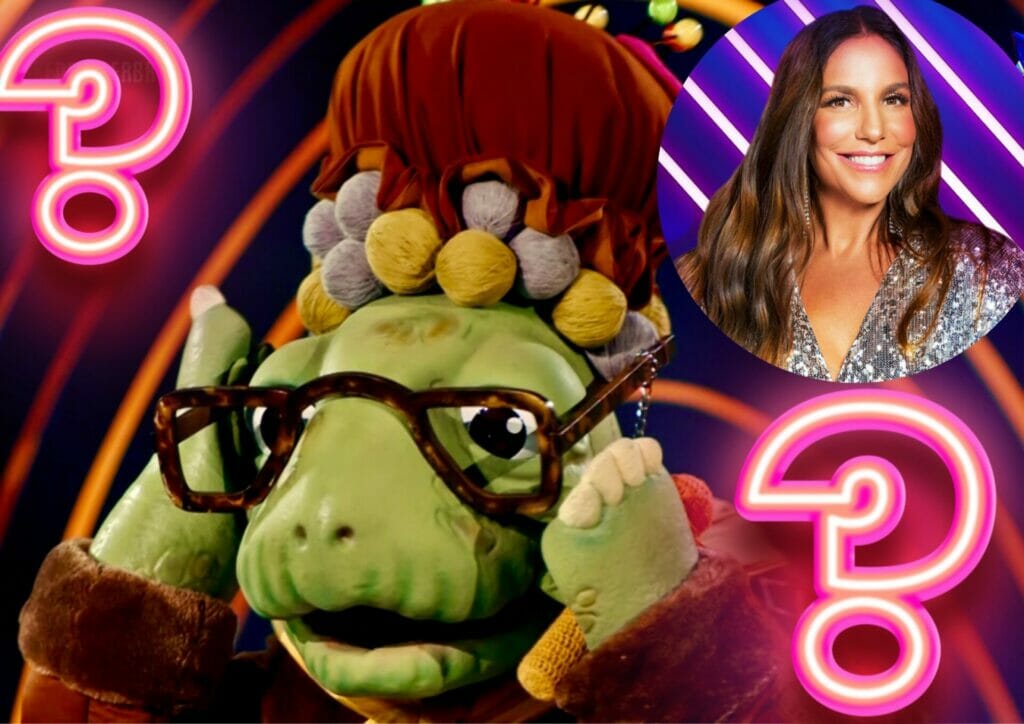 Ivete Sangalo nos bastidores do The Masked Singer Brasil