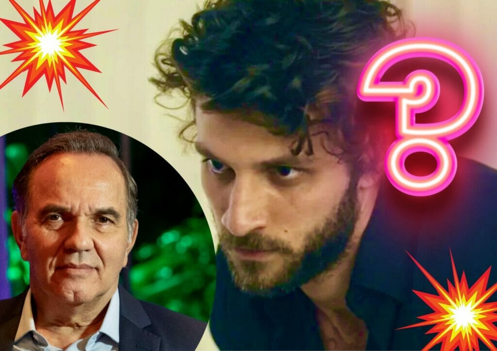 Guerra (Humberto Martins) e Ari (Chay Suede) em Travessia