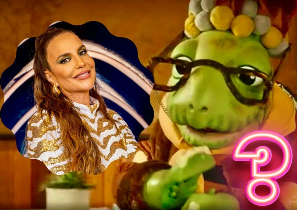 Ivete Sangalo nos bastidores do The Masked Singer Brasil