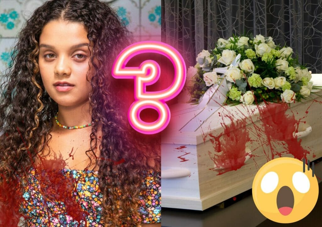 Karina (Danielle Olímpia) na novela Travessia