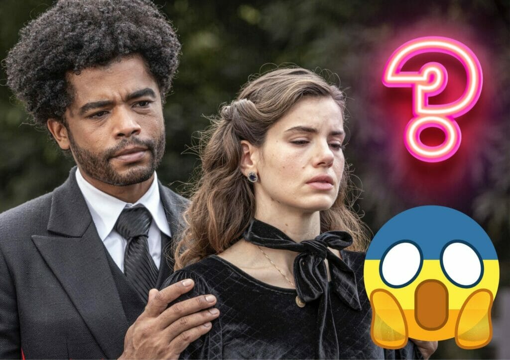 Mar&ecirc; (Camila Queiroz) e Orlando (Diogo Almeida) em Amor Perfeito