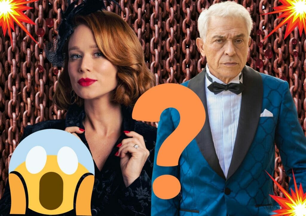 Gilda (Mariana Ximenes) e Leonel (Paulo Gorgulho) em Amor Perfeito
