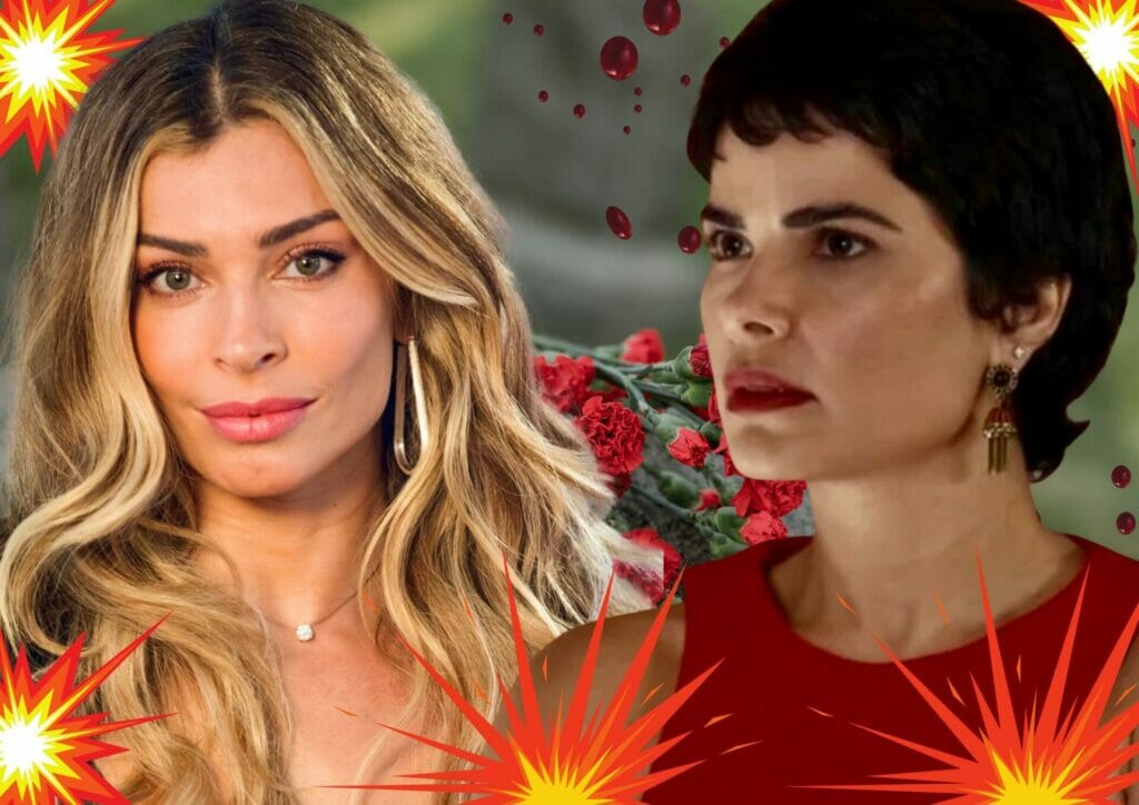 Débora (Grazi Massafera) e Leonor (Vanessa Giácomo) em Travessia