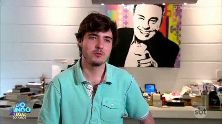 João Augusto Liberato, filho de Gugu (Reprodução: SBT)