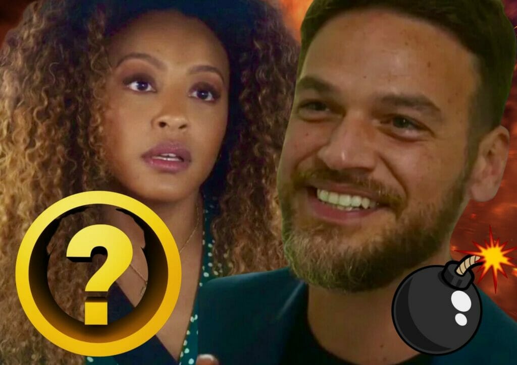 Theo (Em&iacute;lio Dantas) e Sol (Sheron Menezes) em Vai na F&eacute;