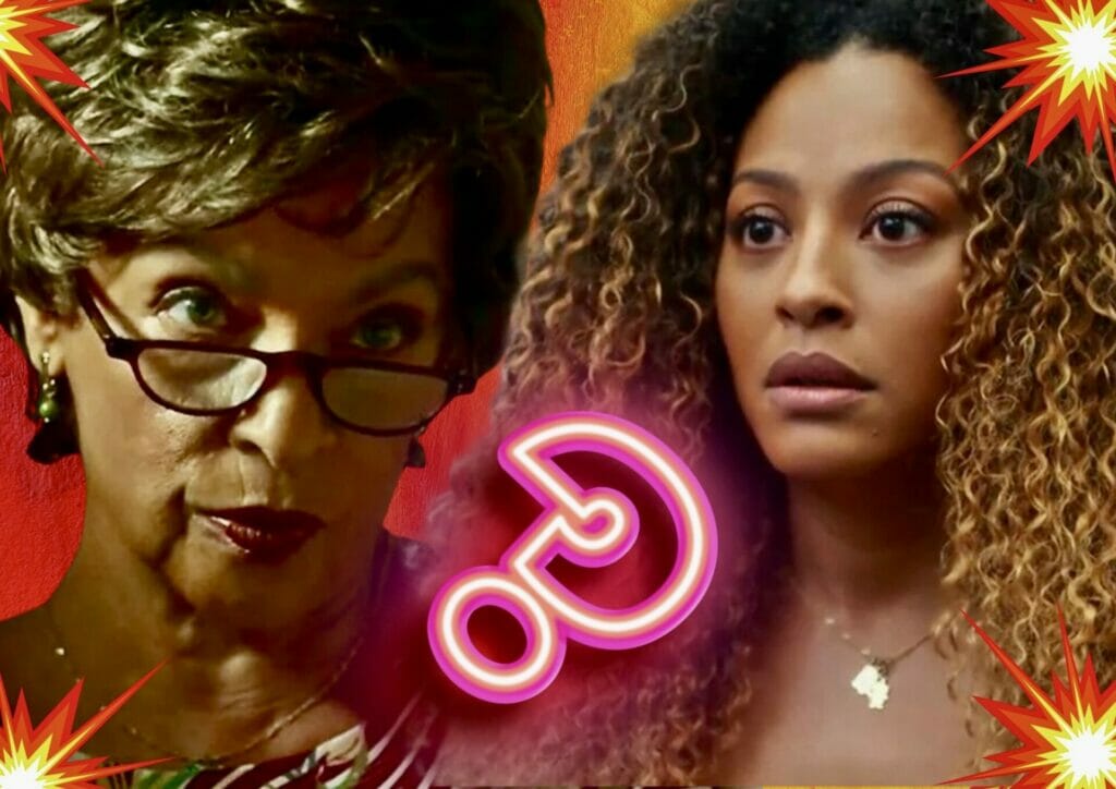 Marlene (Elisa Lucinda) e Sol (Sheron Menezzes) em Vai na Fé