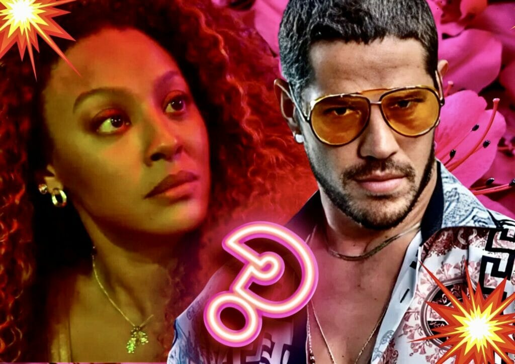 Lui (José Loreto) e Sol (Sheron Menezzes) em Vai na Fé