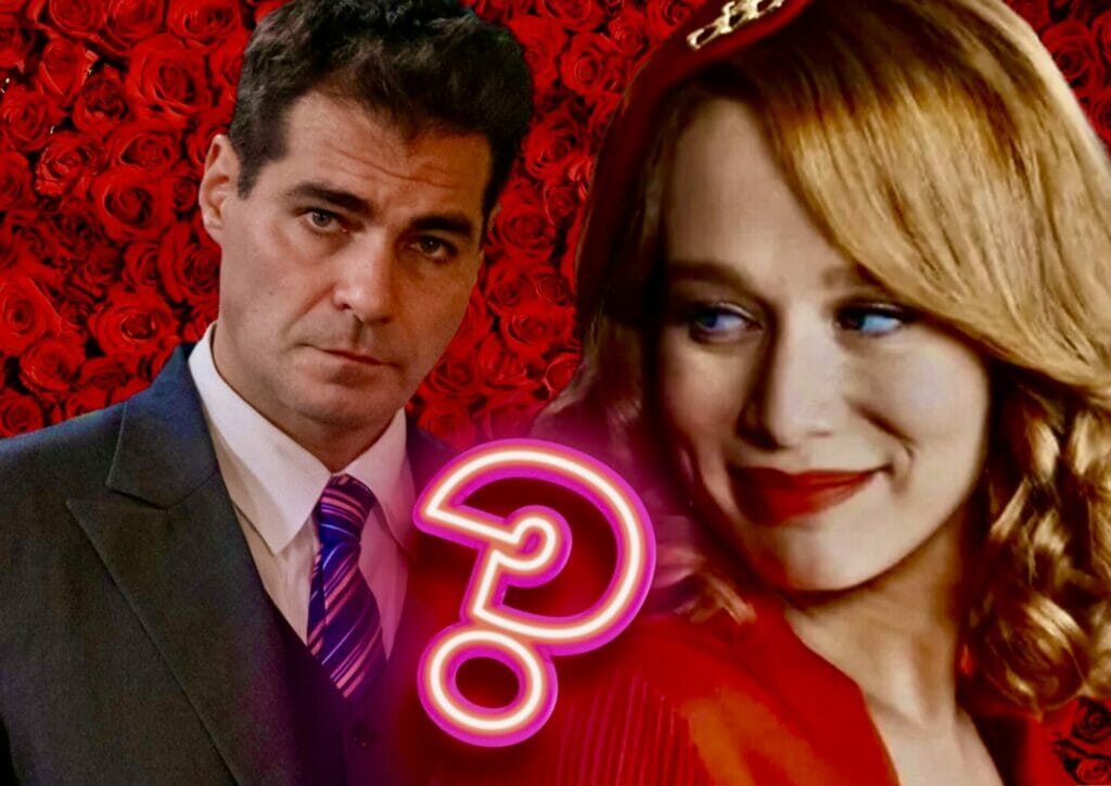 Gilda (Mariana Ximenes) e Gaspar (Thiago Lacerda) em Amor Perfeito
