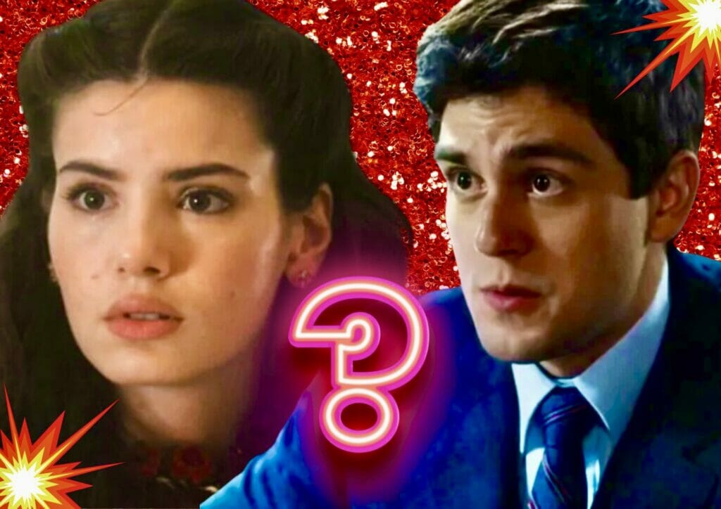 Júlio (Daniel Rangel) e Marê (Camila Queiroz) de Amor Perfeito