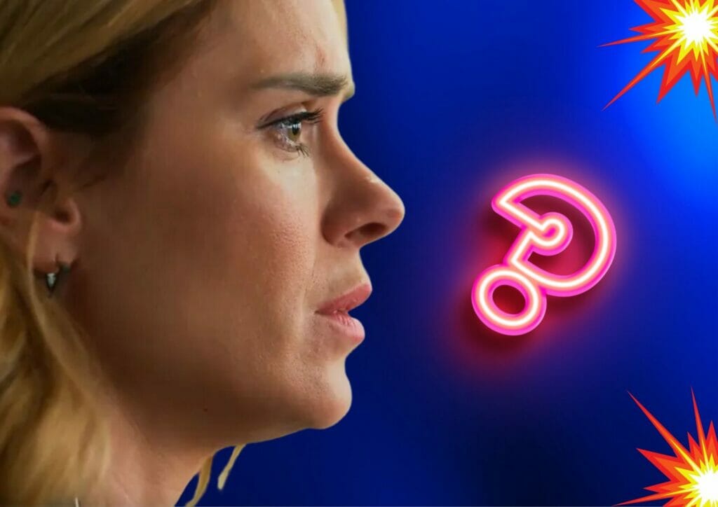 Lumiar (Carolina Dieckmann) em Vai na Fé