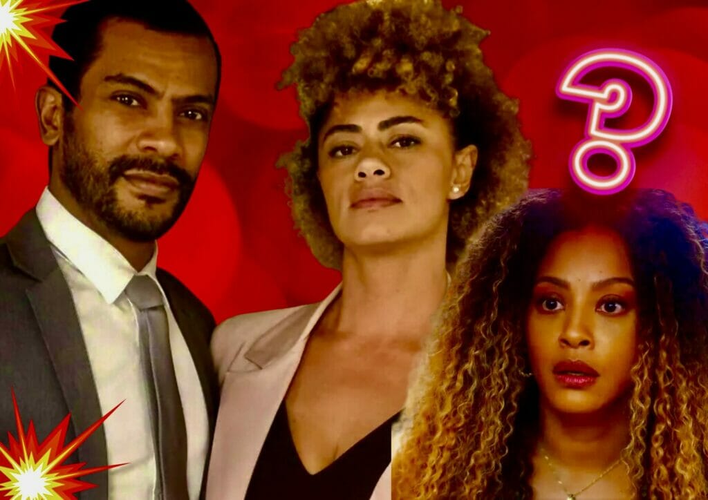 Sol (Sheron Menezes), Ben (Samuel de Assis) e Val&eacute;ria (Ana Fl&aacute;via Cavalcanti) em Vai na F&eacute;