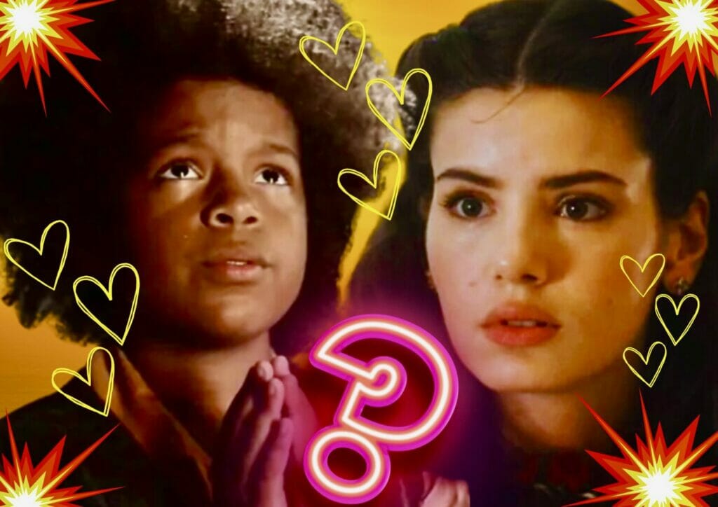 Marê (Camila Queiroz) e Marcelino (Levi Asaf) em Amor Perfeito