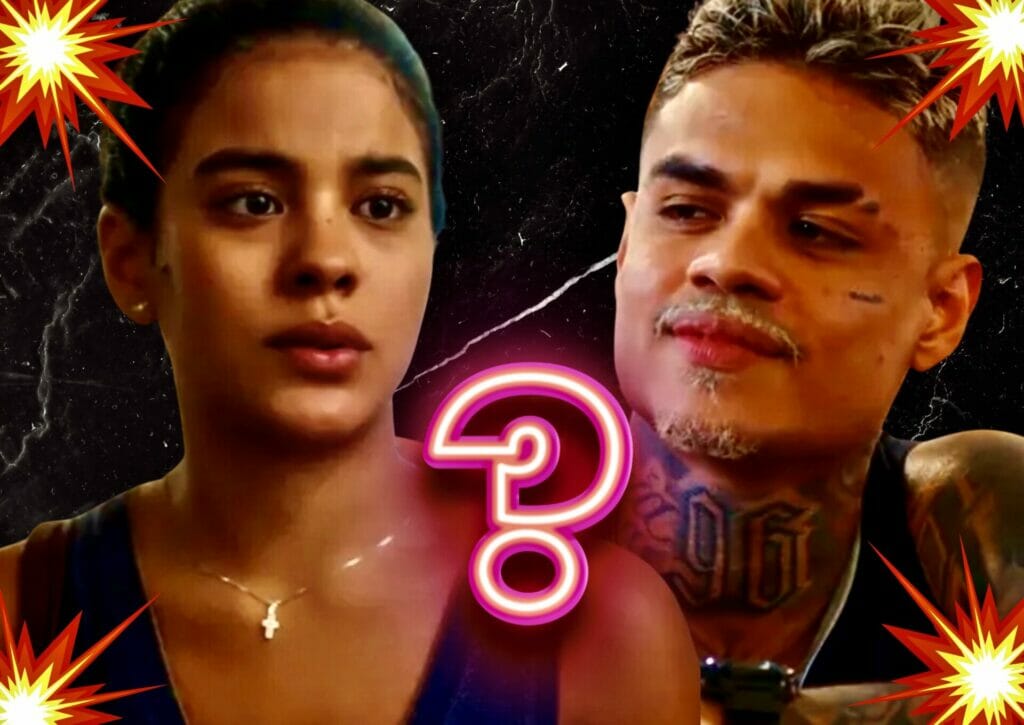 Hugo (MC Cabelinho) e Jenifer (Bella Campos) de Vai na F&eacute;