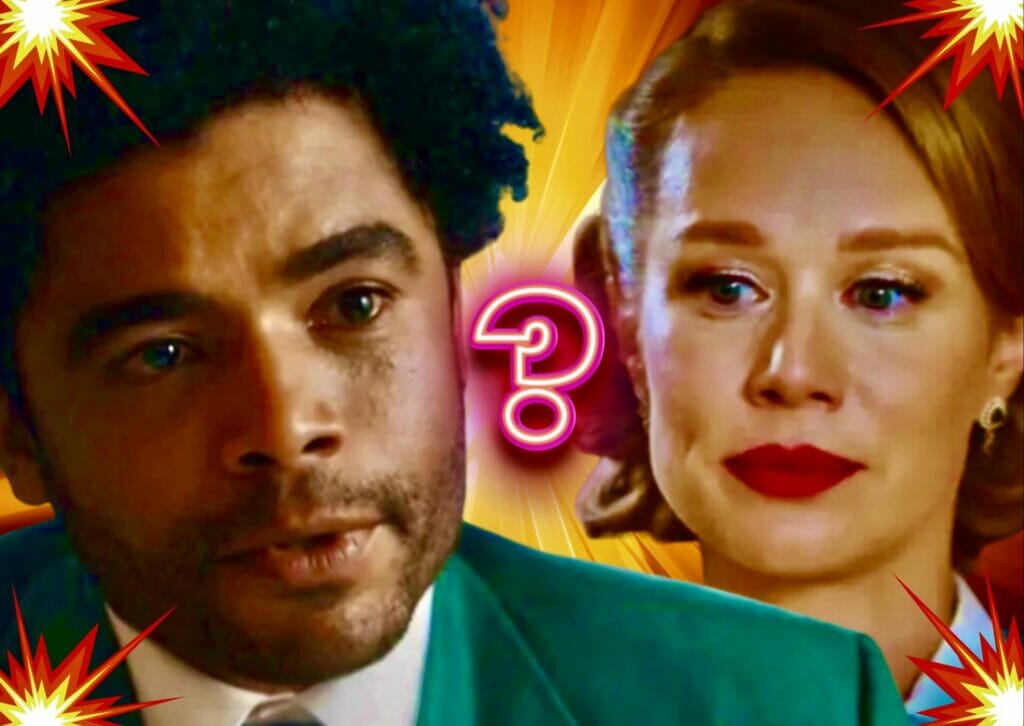 Gilda (Mariana Ximenes) e Orlando (Diogo Almeida) em Amor Perfeito
