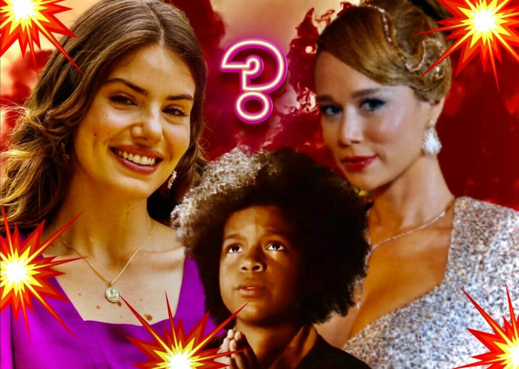 Marcelino (Levi Asaf), Marê (Camilo Queiroz) e Gilda (Mariana Ximenes) em Amor Perfeito
