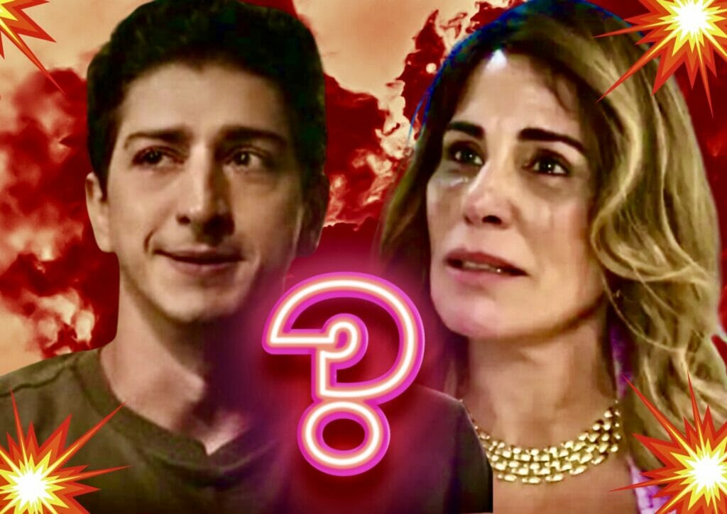 rene (Gloria Pires) e Daniel (Johnny Massaro) em Terra e Paixão