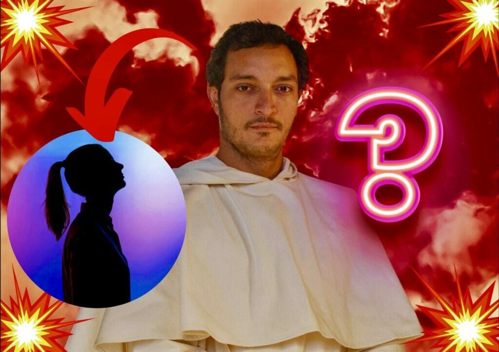 Frei Jo&atilde;o (Allan Souza Lima) em Amor Perfeito