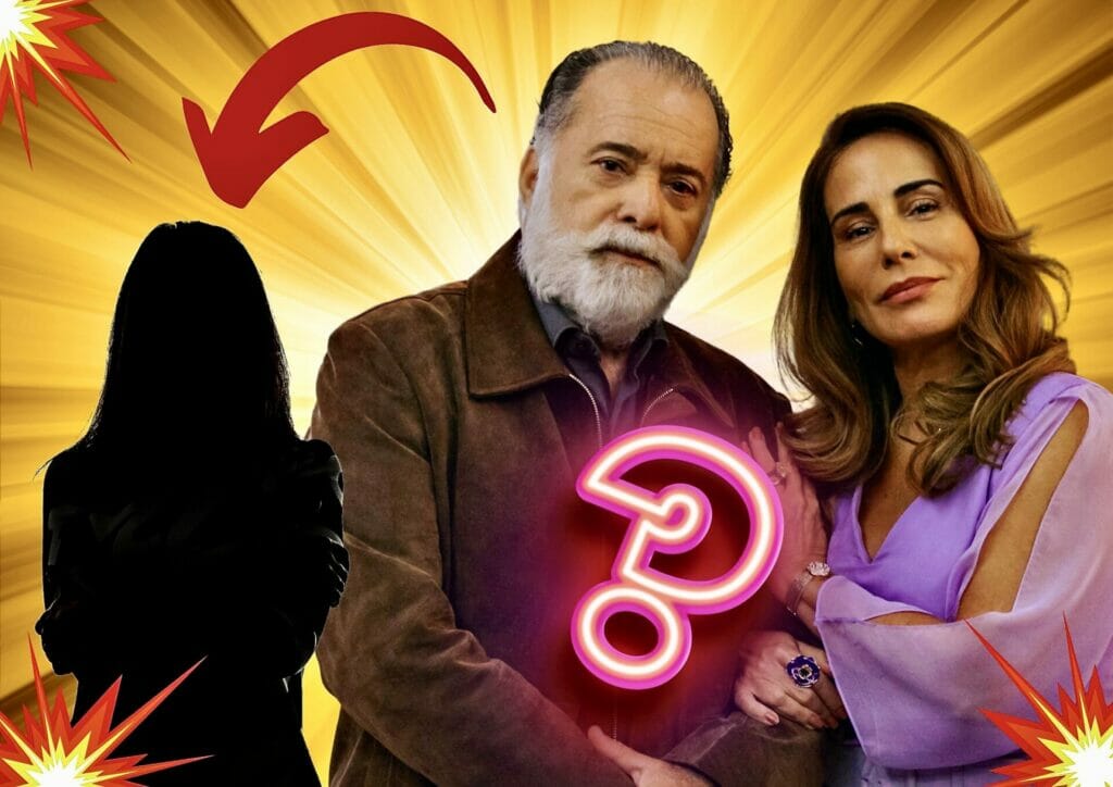 Ant&ocirc;nio (Tony Ramos) e Irene (Gloria Pires) em Terra e Paix&atilde;o