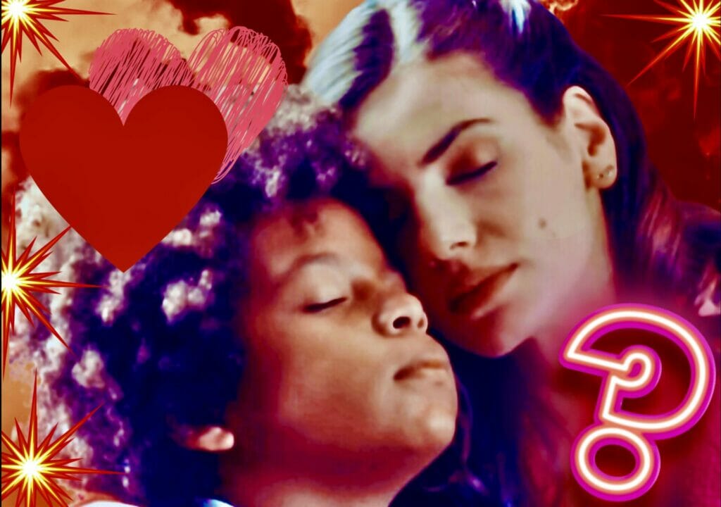 Marê (Camila Queiroz) e Marcelino (Levi Asaf) em Amor Perfeito