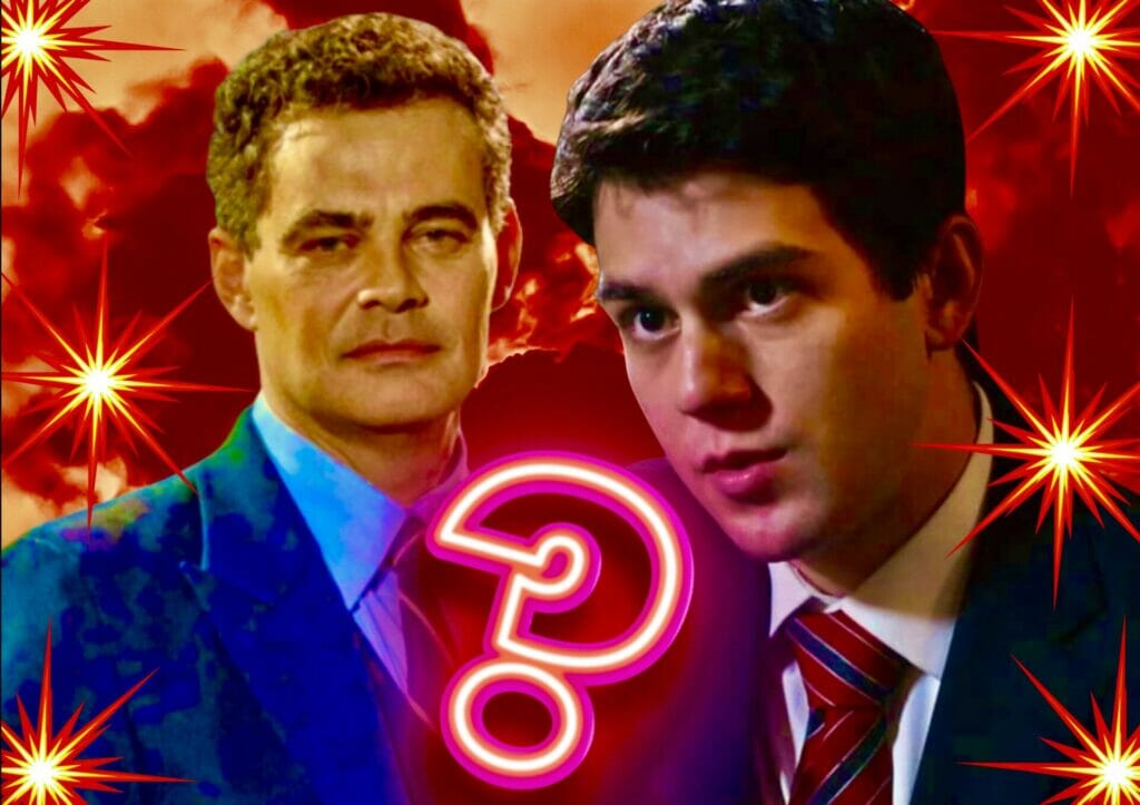 J&uacute;lio (Daniel Rangel) e &Eacute;rico (Carmo Dalla Vecchia) em Amor Perfeito