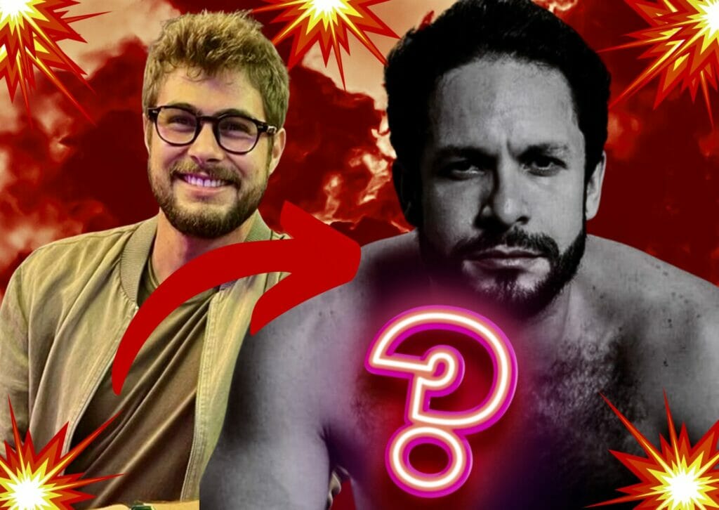Luigi (Rainer Cadete) e Hélio (Rafael Vitti) em Terra e Paixão