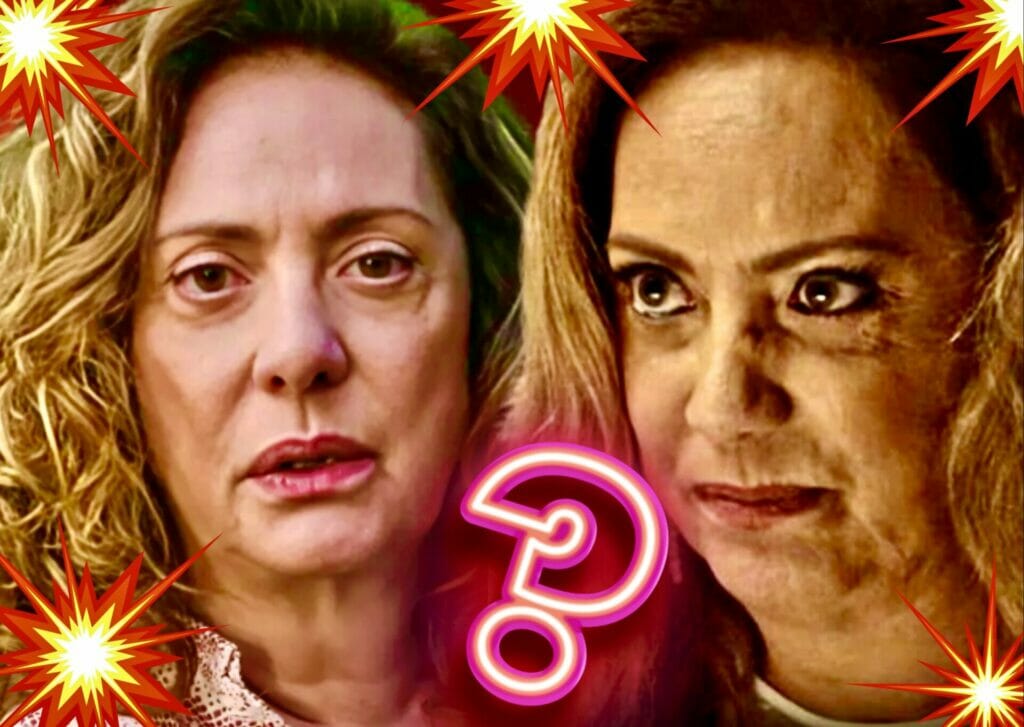 Agatha (Eliane Giardini) em Terra e Paix&atilde;o