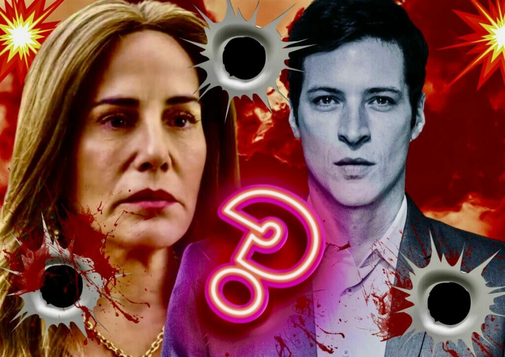Irene (Gloria Pires) e Marino (Leandro Lima) em Terra e Paixão