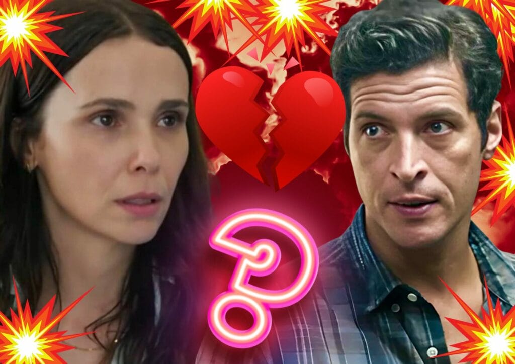 Lucinda (Débora Falabella) e Marino (Leandro Lima) em Terra e Paixão