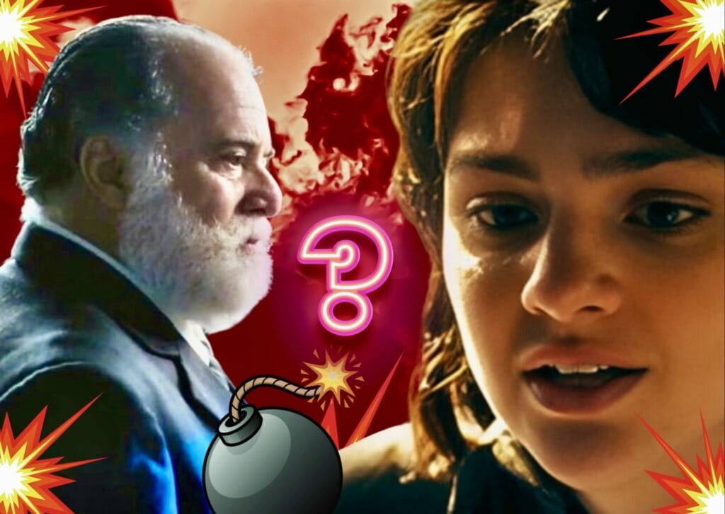 Petra (Débora Ozório) e Antônio (Tony Ramos) de Terra e Paixão