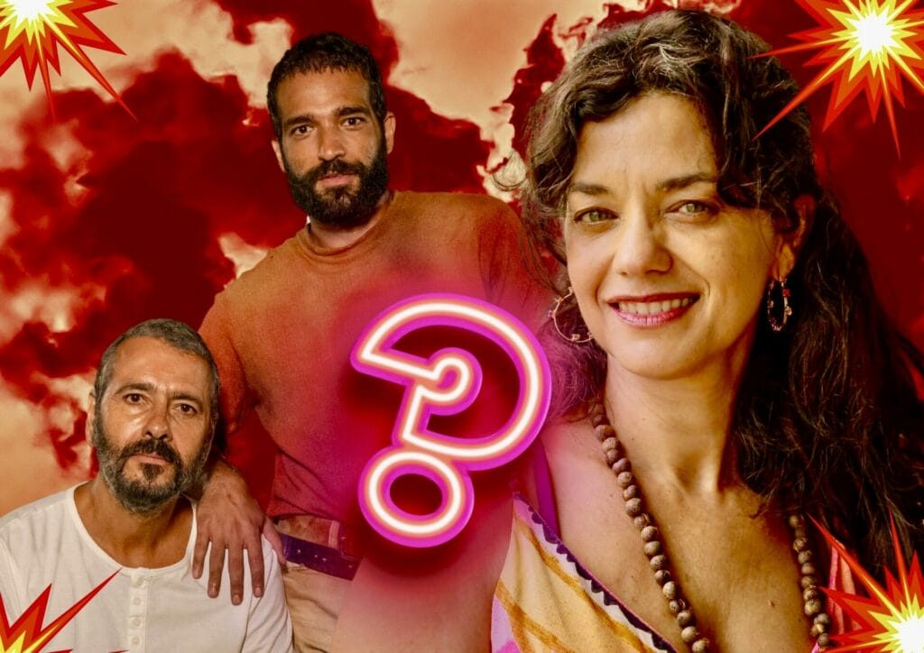 José Inocêncio (Humberto Carrão/Marcos Palmeira) e Morena (Ana Cecilia Costa) em Renascer