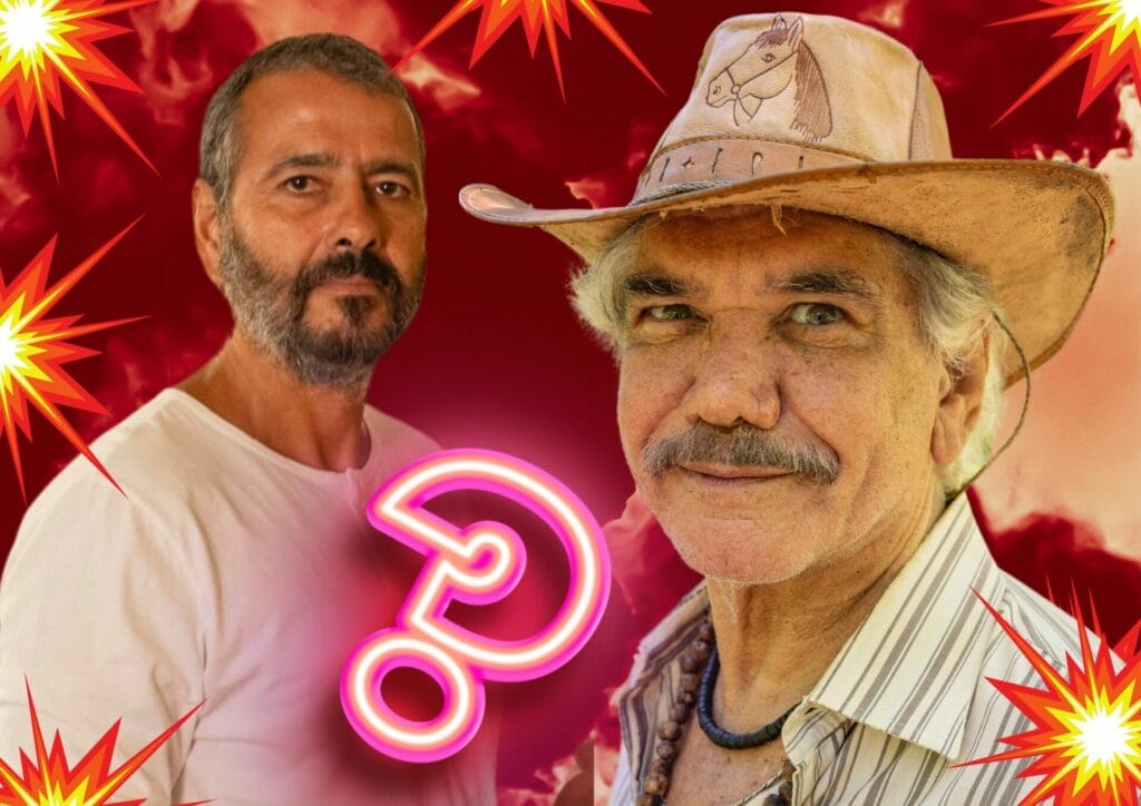Deocleciano (Jackson Antunes) e José Inocêncio (Marcos Palmeira) no remake de Renascer