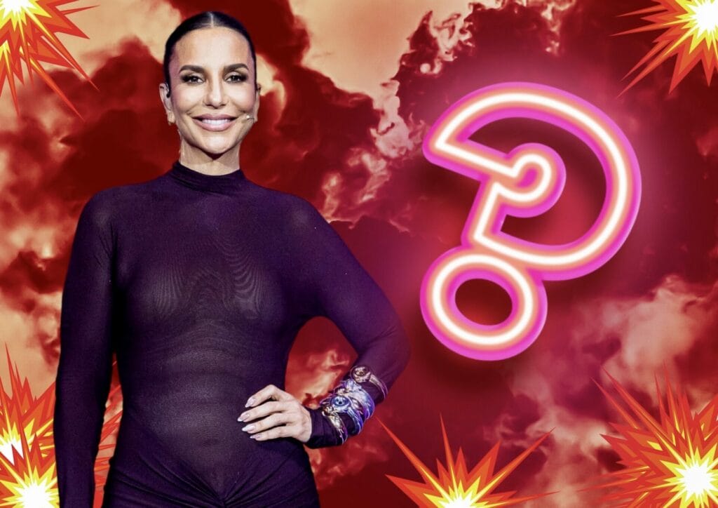 Ivete Sangalo nos bastidores do The Masked Singer Brasil
