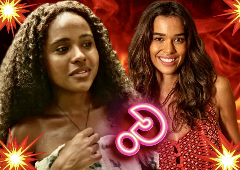 Maria Santa e Mariana em Renascer