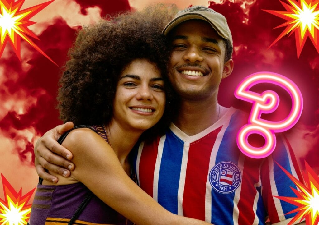 Zinha e João Pedro em Renascer