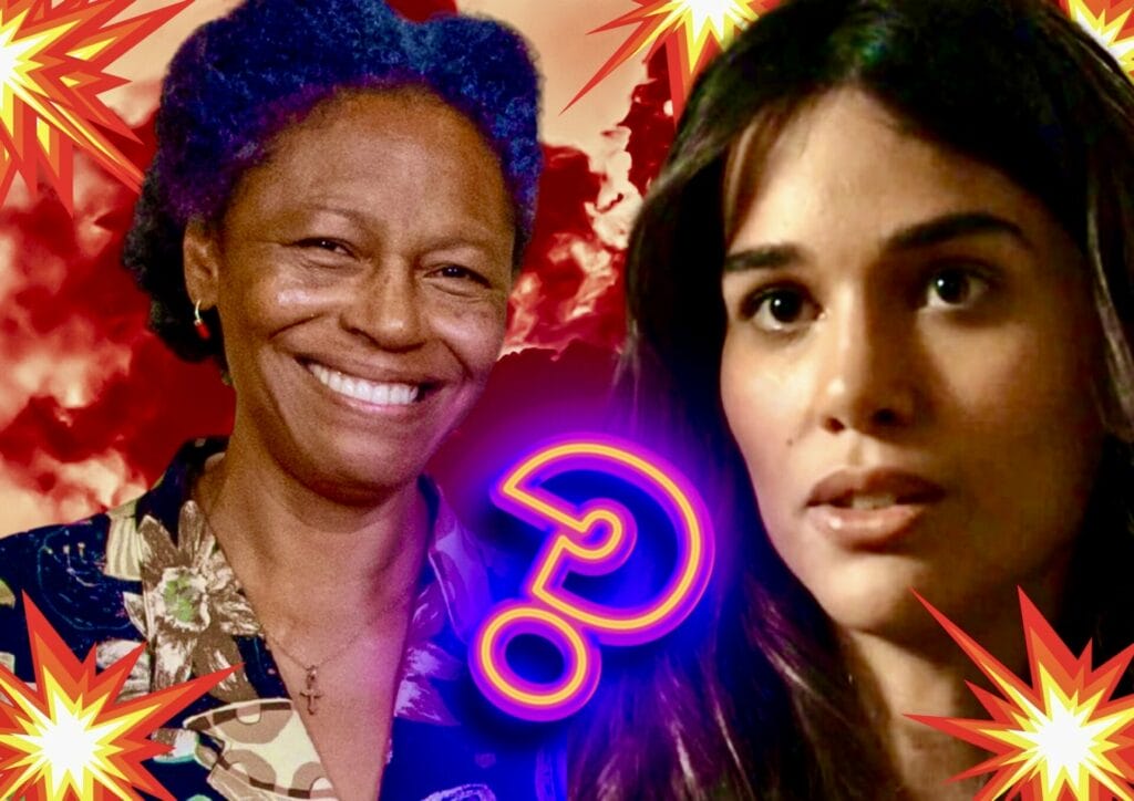 Inácia e Mariana em Renascer