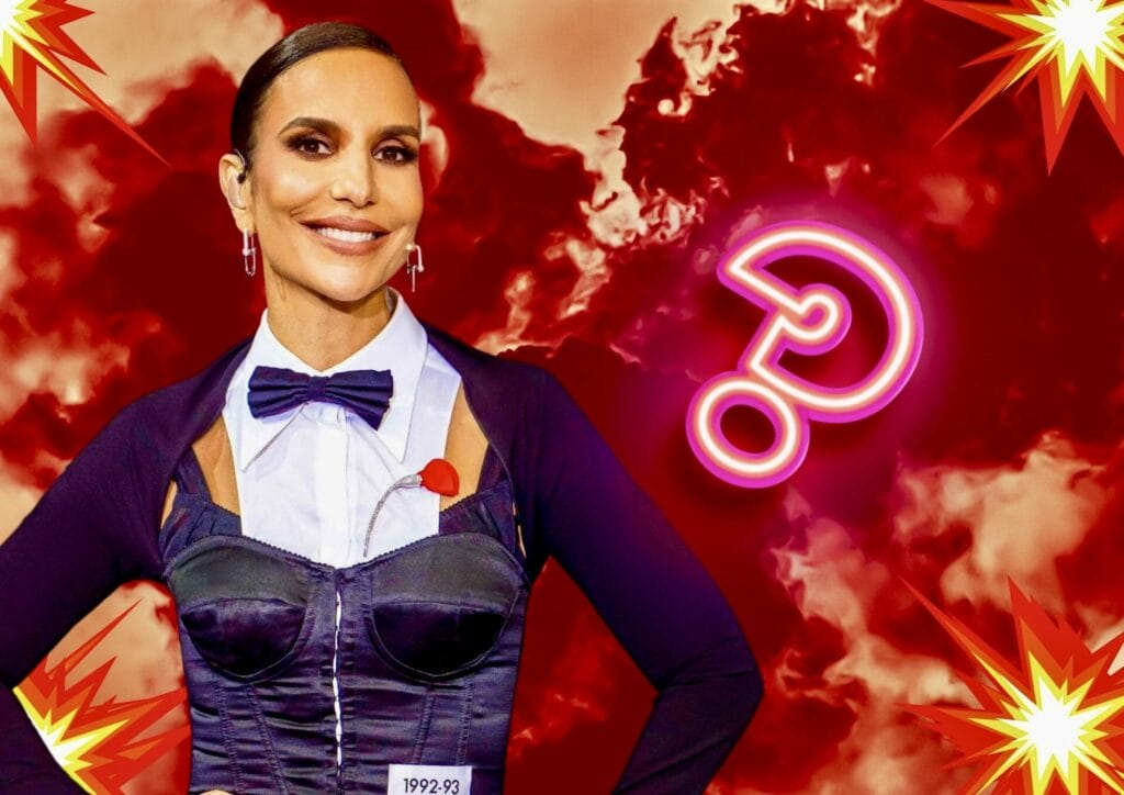 Ivete Sangalo nos bastidores do The Masked Singer Brasil 2024
