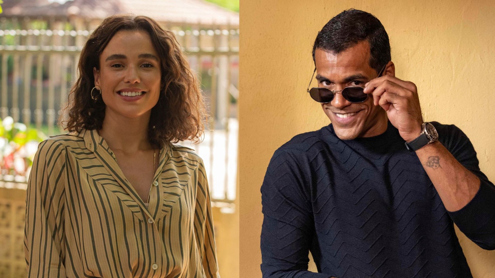 Kika (Juliane Araújo) e José Bento (Marcelo Mello Jr) em Renascer