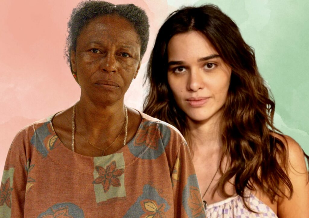 Inácia e Mariana em Renascer