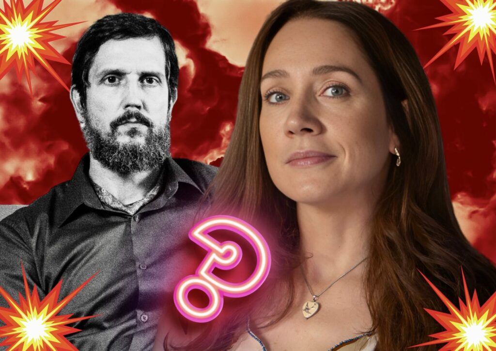 Dona Patroa e Egídio em Renascer