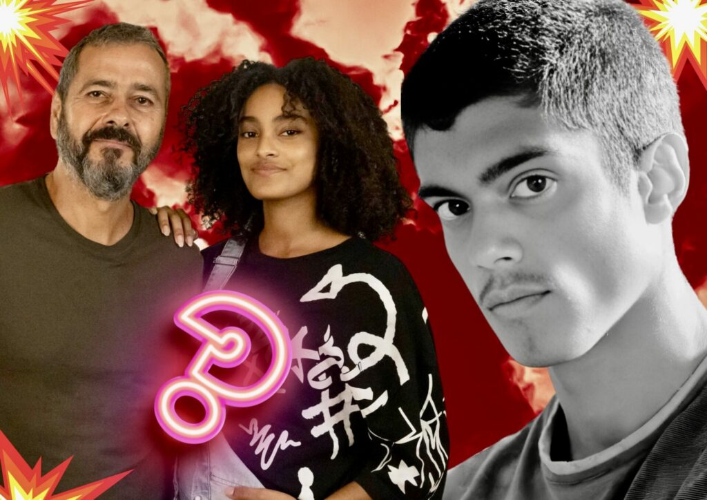 Teca, DU e José Inocêncio em Renascer