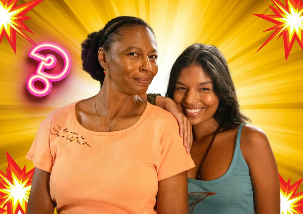 Inácia e Ritinha em Renascer