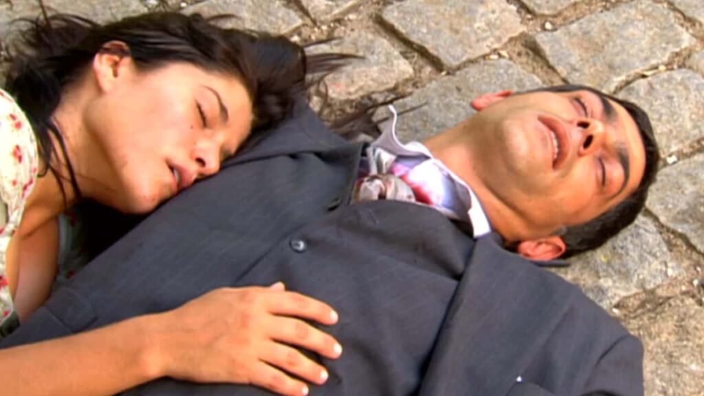 Serena (Priscila Fantin) e Rafael (Eduardo Moscovis) de Alma Gêmea