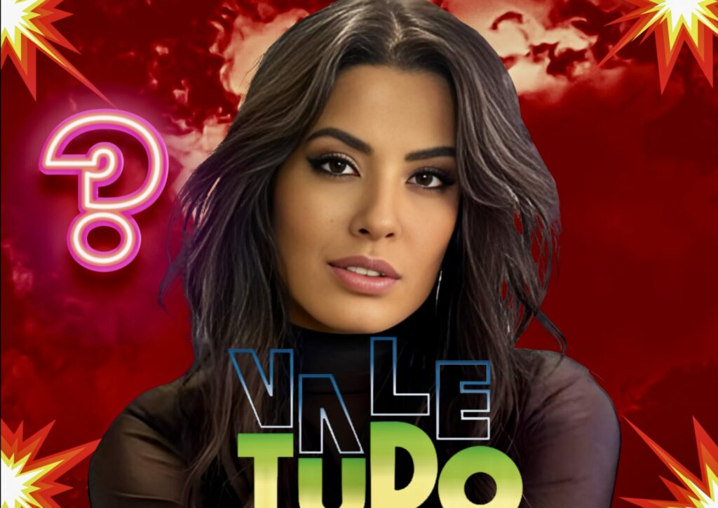 Beatriz Reis nos bastidores da Globo
